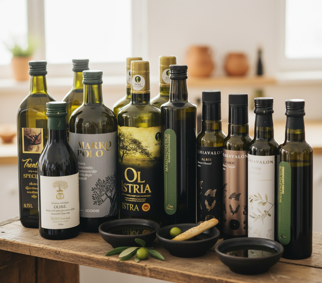 Kroatisches natürliches Olivenöl