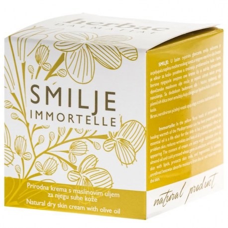 SMILJE – krema za njegu suhe kože 50 ml