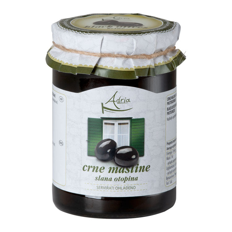 Grüne Oliven/schwarze Oliven