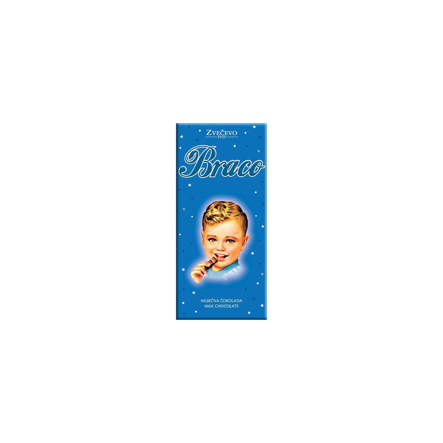 Braco milk chocolate 75g
