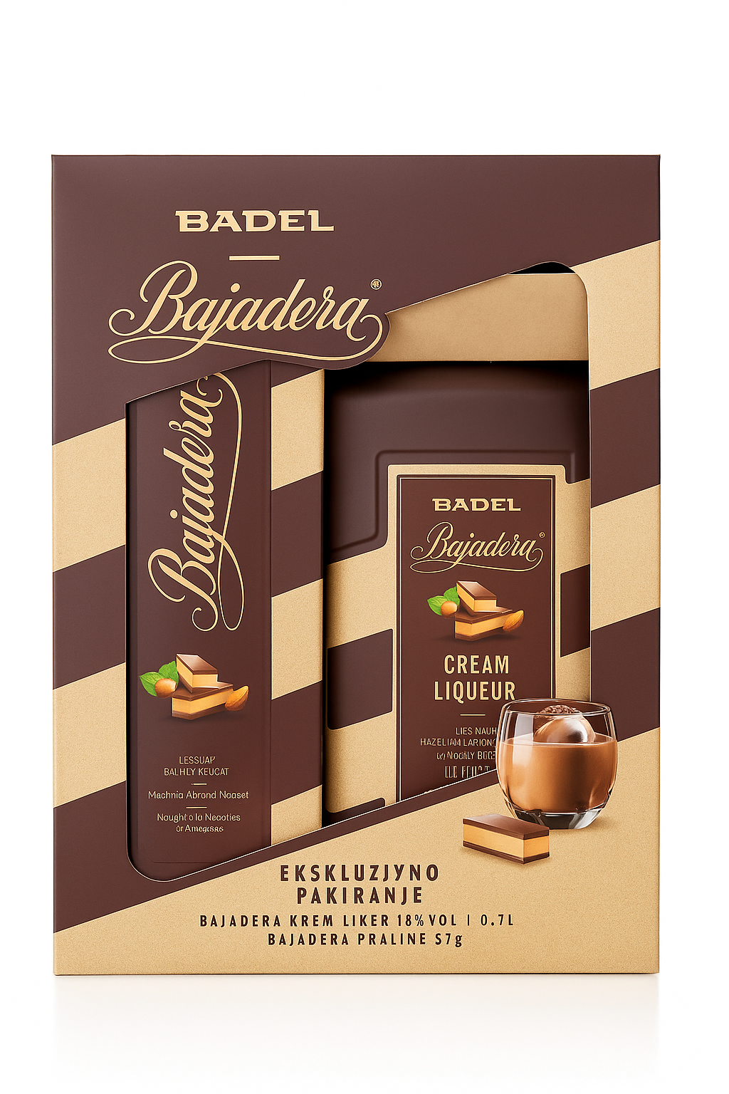 Badel Bajadera – Pralinen und Likör Geschenkset