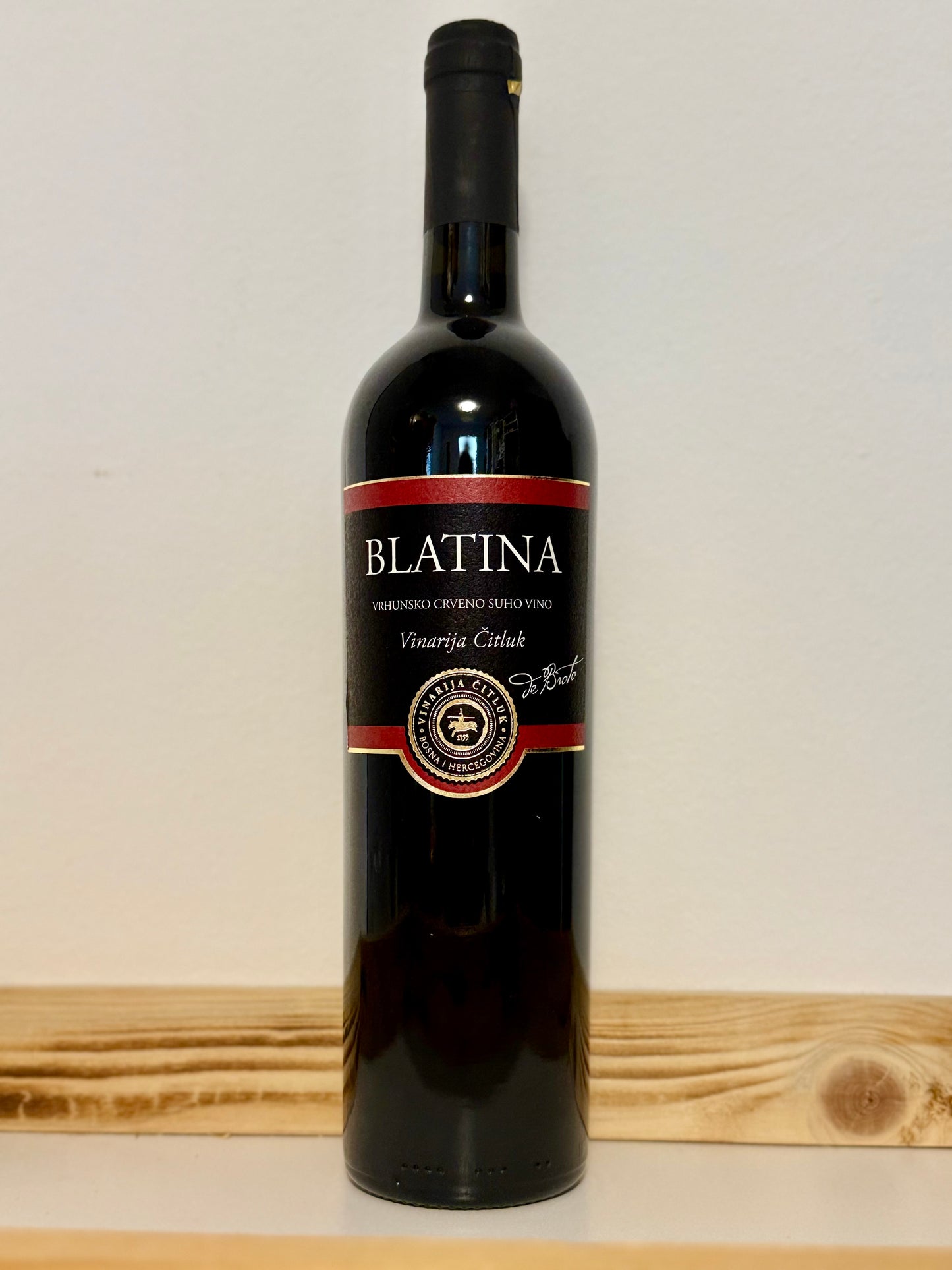 BLATINA crno vino 0,75L