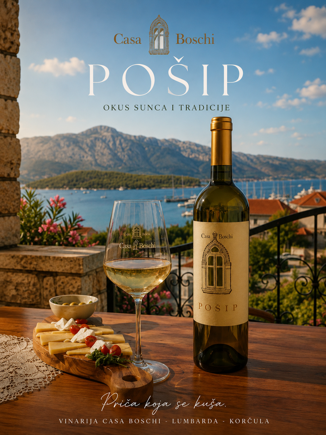 Pošip Casa Boschi – Korčula, Kroatien  0,75 l