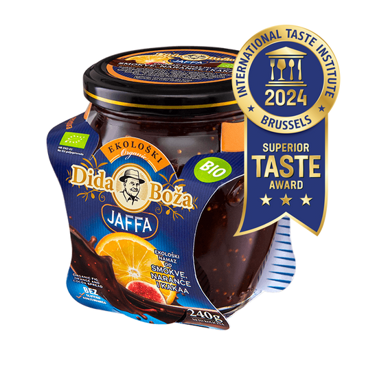 JAFFA - Organic spread made from figs, oranges and cocoa