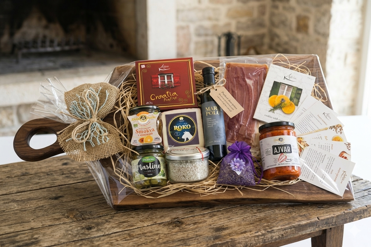 Geschenkkorb Dalmatica Genussmomente-Box - Bild 1