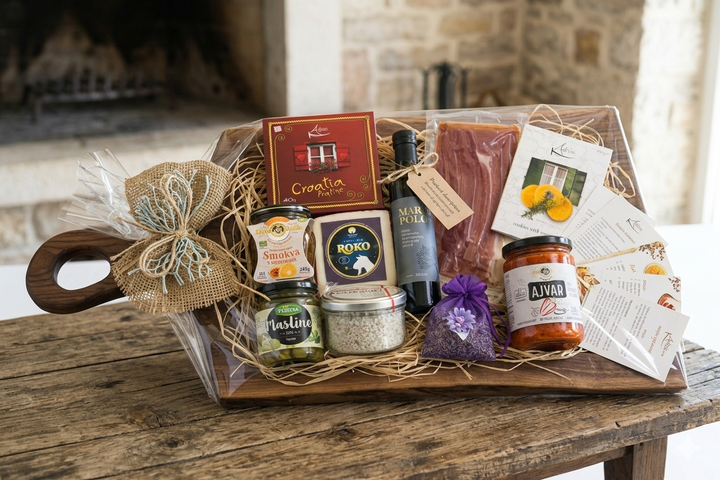 Geschenkkorb Dalmatica Genussmomente-Box - Bild 1