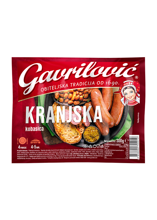 Gavrilovic Kranjska kobasica-Krainer Wurst 300g