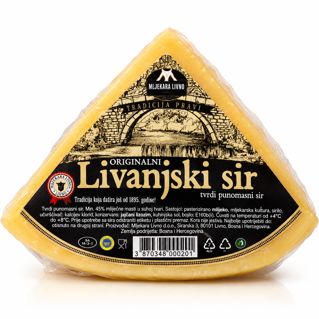 Izvorni Livanjski sir - Livanjski sir cca 600 g