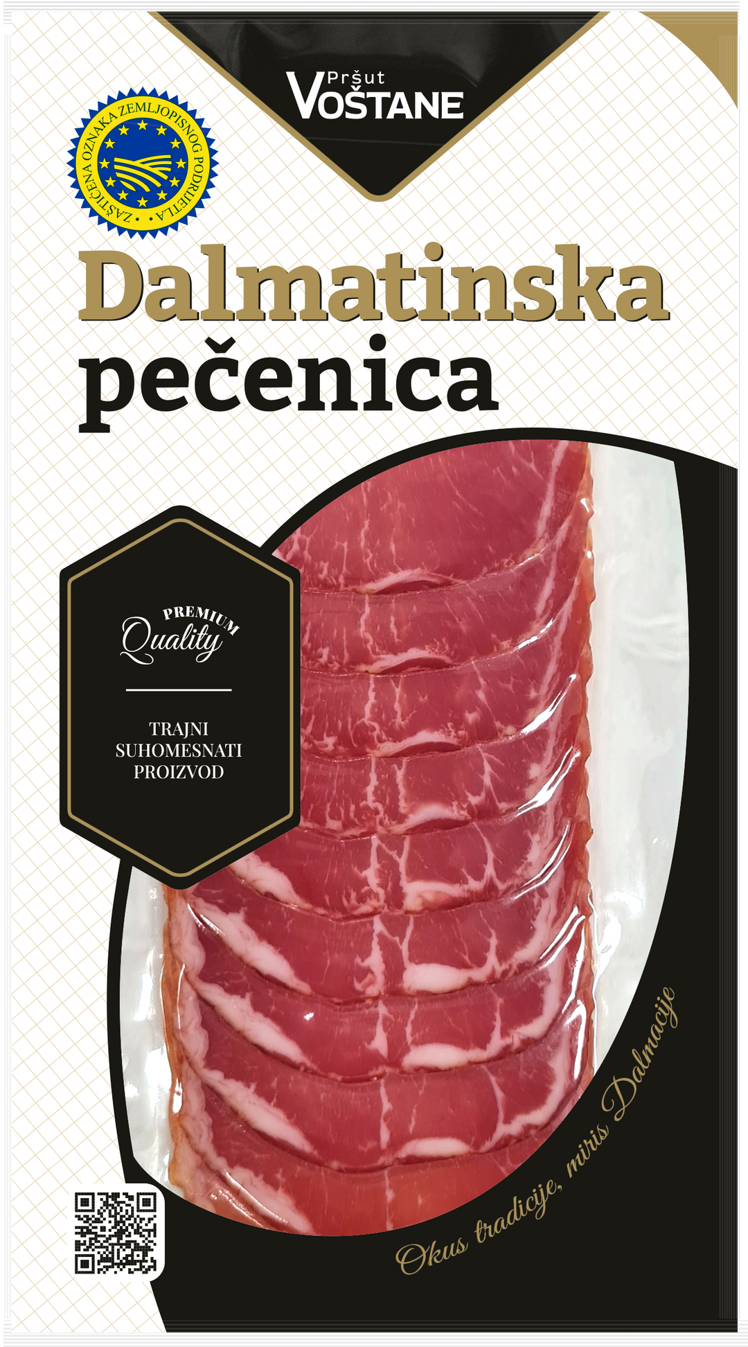 Dalmatinische Pecenica/Schinken