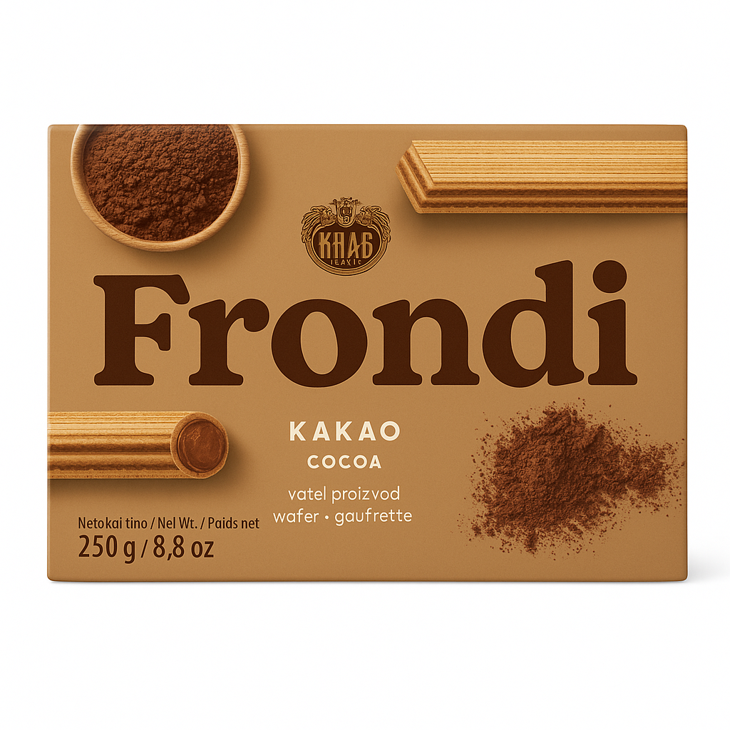 Frondi Kekse – Nougat, Kakao & Zitrone