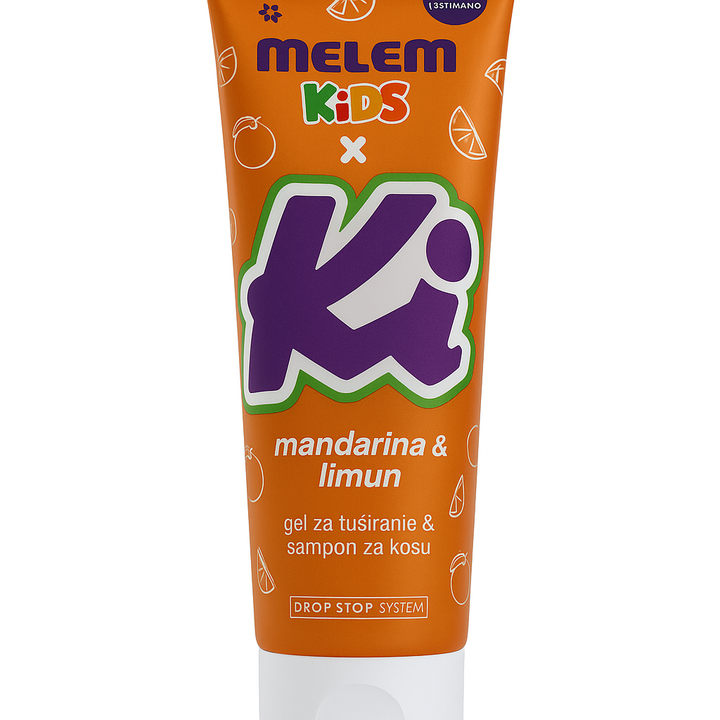 Melem Kids Kiki 2in1 – Mandarine & Zitrone