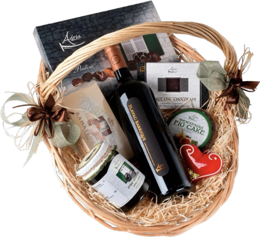 Gift basket Dalmatica - Croatian specialties