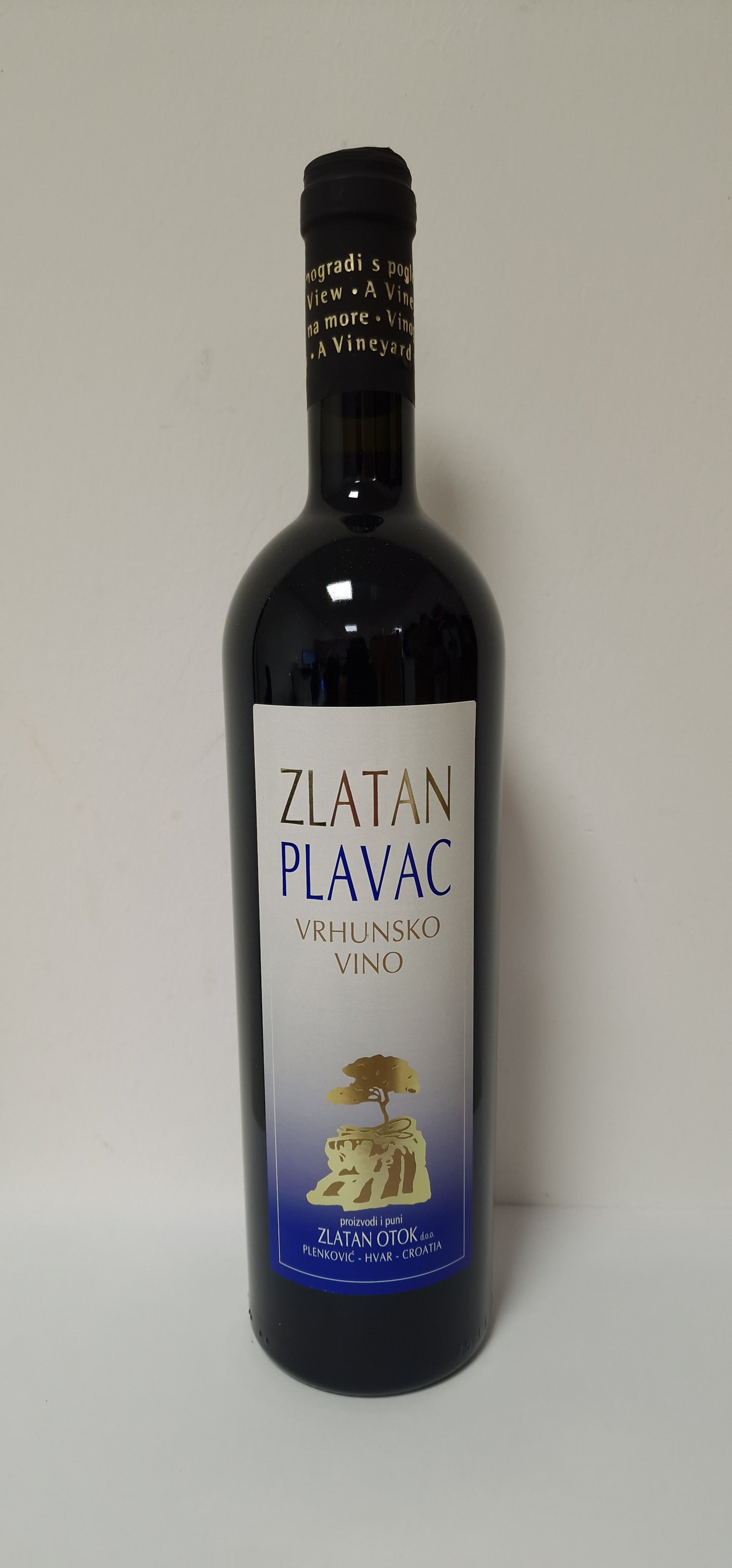 Zlatan Plavac crno vino 0,75L